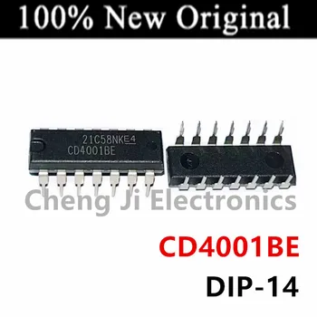 10 шт./лот CD4001BE 、CD4002BE 、CD4010BE 、CD4011BE 、 CD4012BE DIP-14 Новая оригинальная микросхема логического контроллера