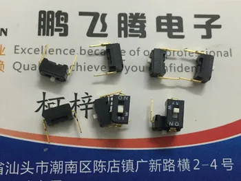 2PCS/лот Импортированный японский CWS-0103MC переключатель с телефонным кодом 1-битный ключ 1P плоский прямой штекер 2,54 мм