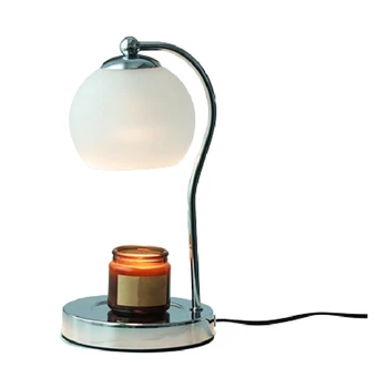  Стеклянная лампа для подогрева свечей с таймером,Современный подогреватель воска для ароматизированного воска,Подогреватель лампы для свечей для свечей в банке Вилка ЕС Прочный