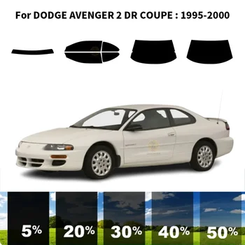  предварительно нарезанная нанокерамика автомобиль УФ тонировка окон комплект автомобильная оконная пленка для DODGE AVENGER 2 DR COUPE 1995-2000