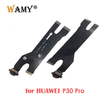  Оригинальный новый USB-док для зарядки Плоский кабель для Huawei P30 Pro Хвостовой штекер Маленькая плата Разъем для зарядки Гибкая лента