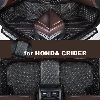 Autohome Автомобильные коврики для HONDA CRIDER 2013-2019 года Обновленная версия Foot Coche Аксессуары Ковры по индивидуальному заказу