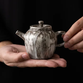 Motao Yincai Leshan Pot Японский ретро чайник Трубач Кувшин Ставит Горшок Кунг-фу Чайник Заварочный