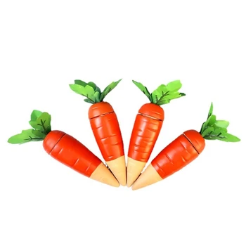 4 шт. Пасхальная морковь Самополивающиеся колья Инструмент Терракотовая поилка для комнатных растений