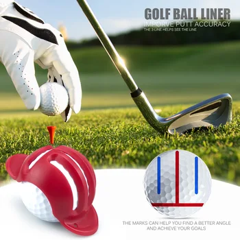  Т-образный скрайбинг для гольфа Скрайбер Устройство для маркировки скрайбера Принадлежности для гольфа