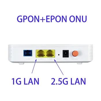 2.5GE GPON EPON ONT Модем сетевой мини ftth fiber f460 б/у Xpon ONU, EPON ONU, GPON ONU