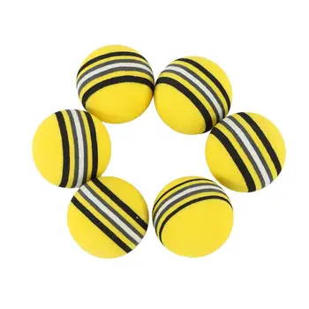 Желтый/Красный/Синий Мягкая EVA Тренировочная пенопластовая губка EVA Мяч для гольфа Тренировочные мячи Гольф
