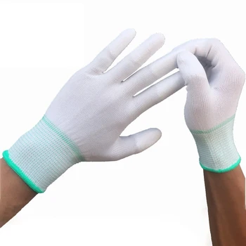 5/10 пар ручных перчаток бытовые чистые трикотажные нескользящие износостойкие перчатки садовые рабочие перчатки деревообрабатывающие перчатки