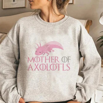 Ajolote Axolotl толстовки женские y2k эстетика 2023 Зима японские тянет женский свитер харадзюку