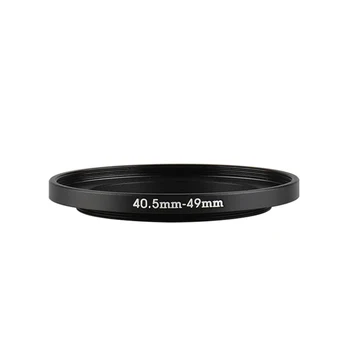 Алюминиевый черный ступенчатый фильтр Кольцо 40,5 мм-49 мм 40,5-49 мм 40,5 до 49 Адаптер для объектива Canon Nikon Sony DSLR Объектив
