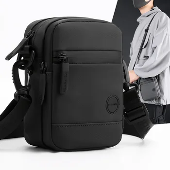  Новая мужская маленькая сумка через плечо Сумка Многофункциональная поясная сумка для телефона Boy Chest Pack