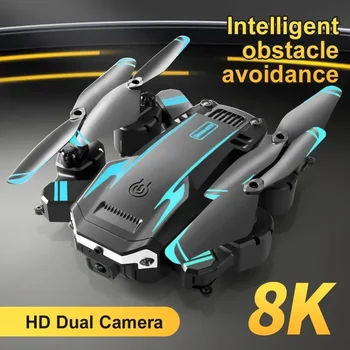 Для S6 Mini Drone 4k Складной БПЛА Интеллектуальный обход препятствий HD 8K Двойная камера Дистанционное управление Самолет Воздушная камера Дрон