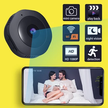 Мини-камера Full HD 1080P Защита домашней безопасности Ночное видение Микро камера Обнаружение движения Видео Диктофон Секрет Скрытый TF