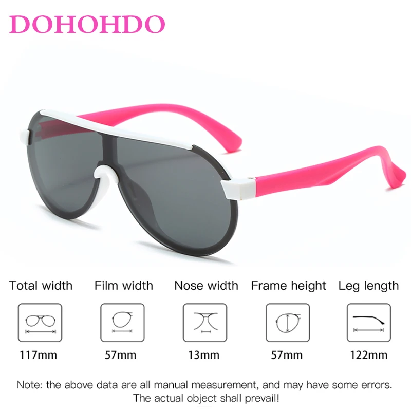 DOHOHDO Детские солнцезащитные очки для девочек и мальчиков Оправа для очков Овальная UV400 На открытом воздухе Спортивные Защитные Солнцезащитные Очки Для Детей Мальчиков Студентов