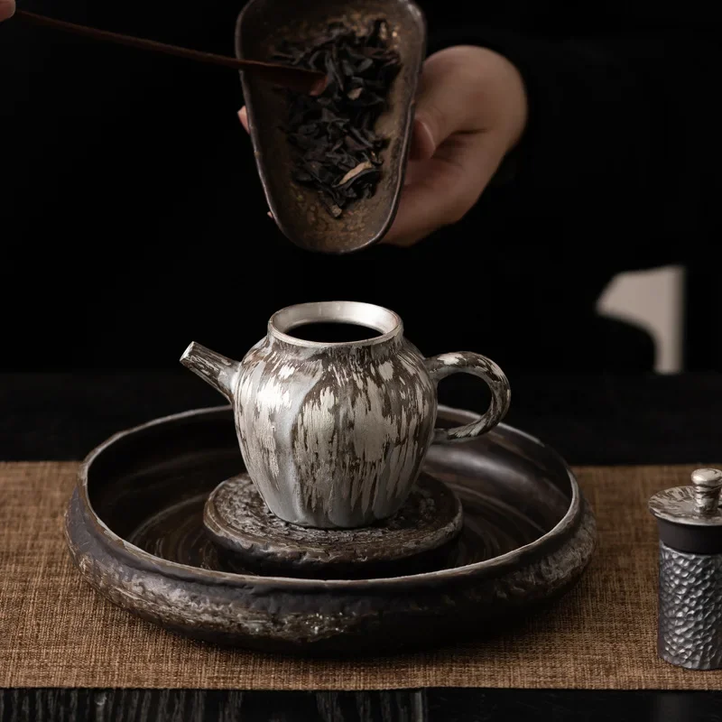 Motao Yincai Leshan Pot Японский ретро чайник Трубач Кувшин Ставит Горшок Кунг-фу Чайник Заварочный