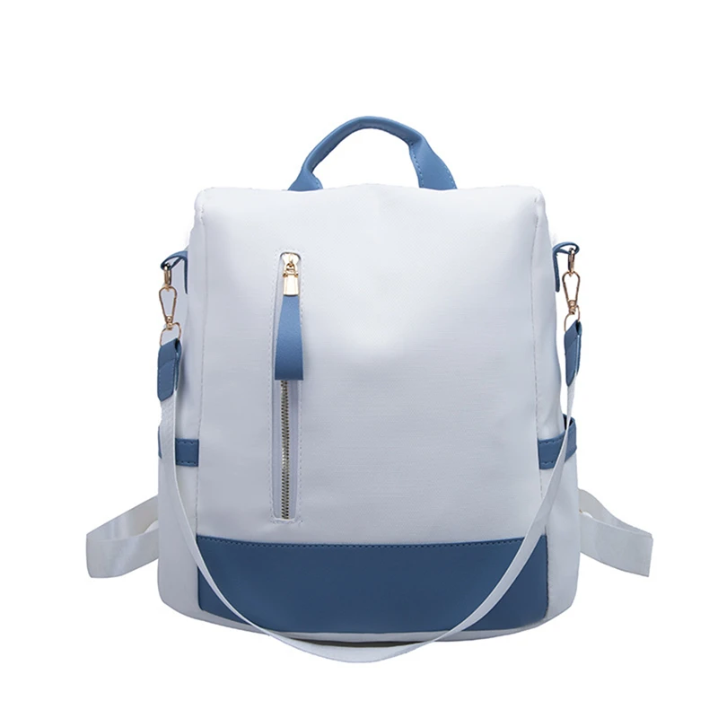 Водонепроницаемый рюкзак из оксфордской ткани с защитой от кражи сзади на молнии для девочек школьная сумка повседневные путешествия с одним плечом рюкзак для женщин