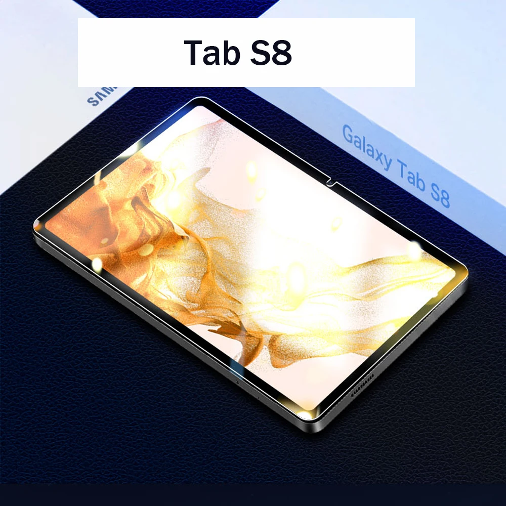 3PCS Стеклянная защитная пленка для экрана Samsung galaxy tab S8 plus 12,4 '' SM-X800 SM-X806 защитная пленка для планшета